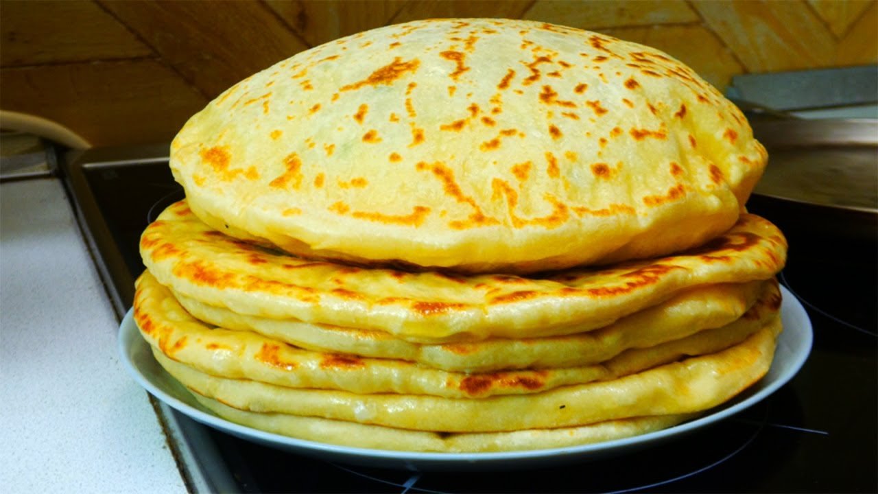 Хычин с картофелем и сыром