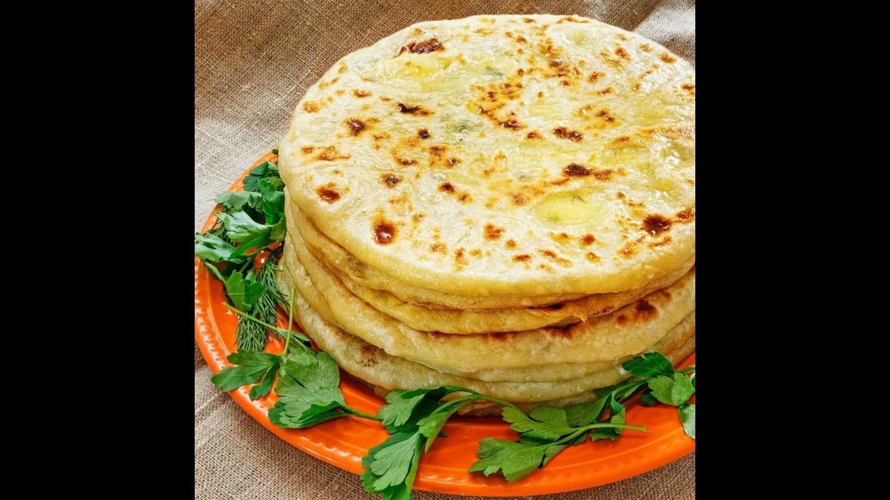 Хычин с зеленью и яйцом