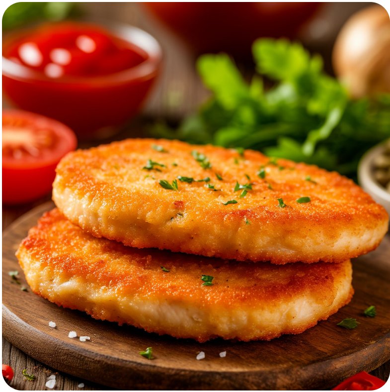 Котлеты из куриного филе