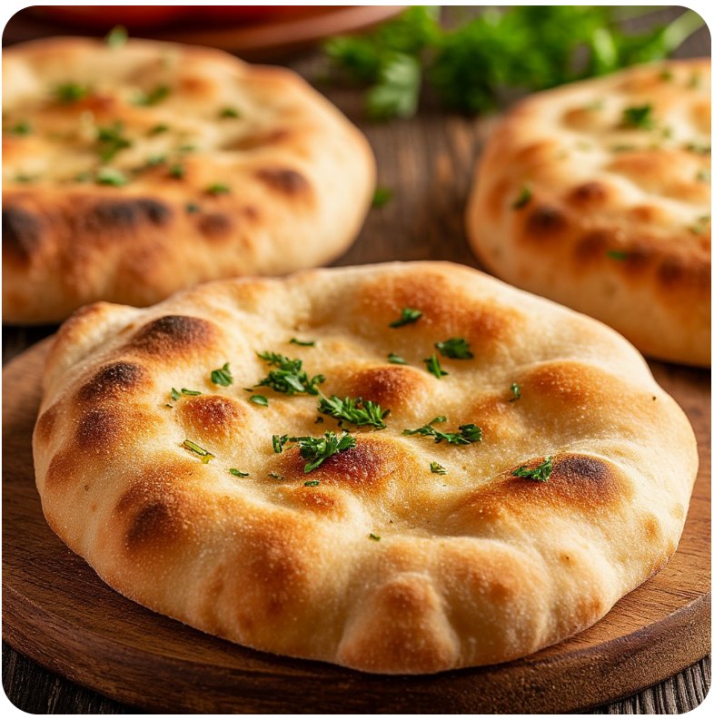 Мини лепешка