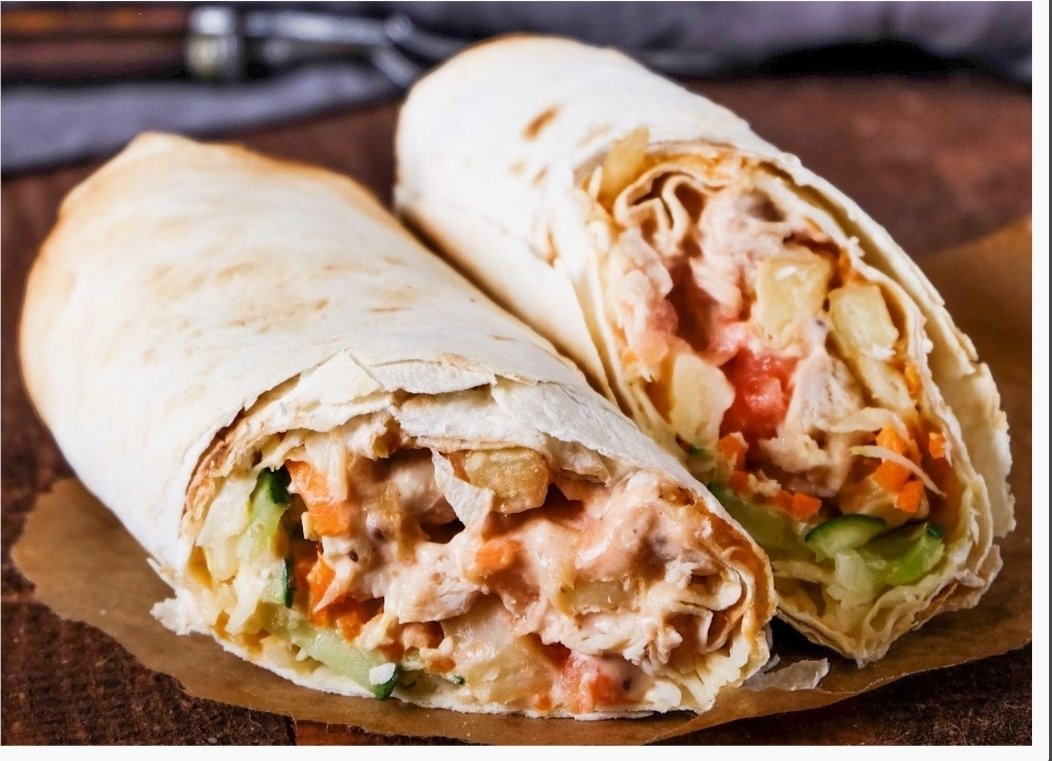 Шаурма двойной с сыром