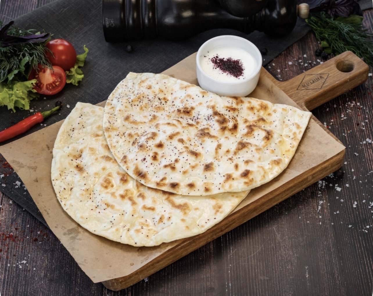 Кутабы с бараниной