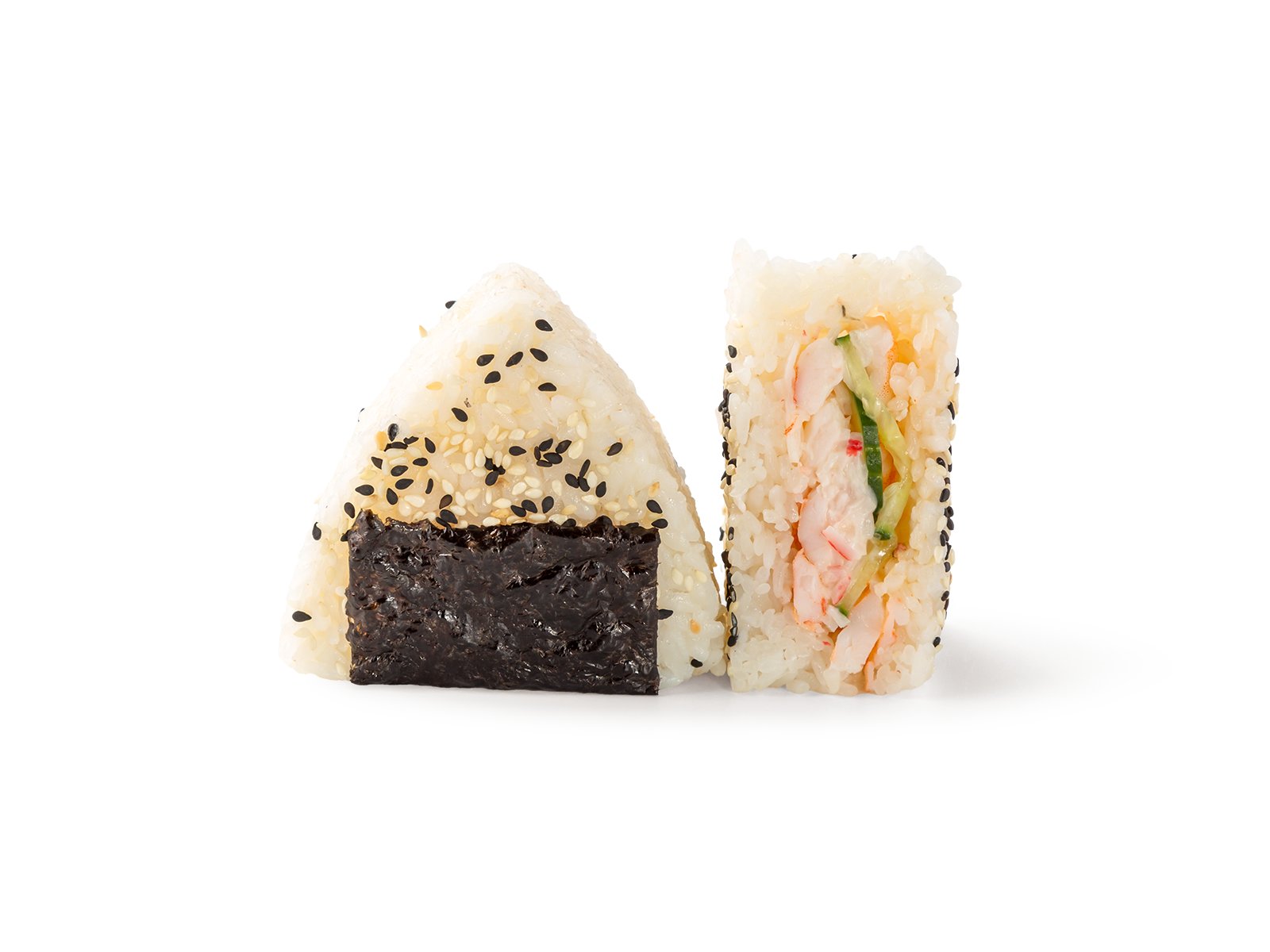 Онигири с креветкой