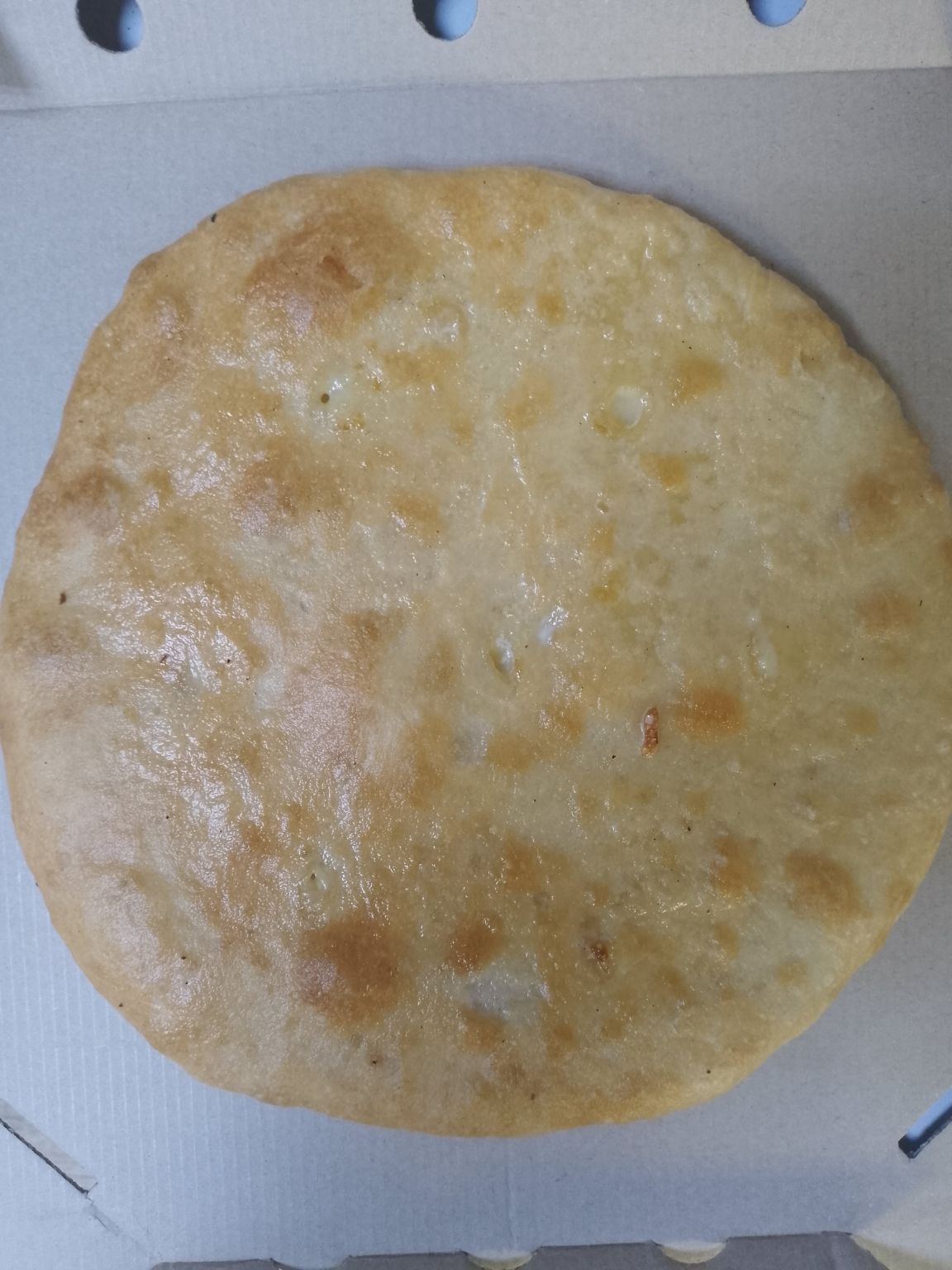 Хычин с картофелем и сыром