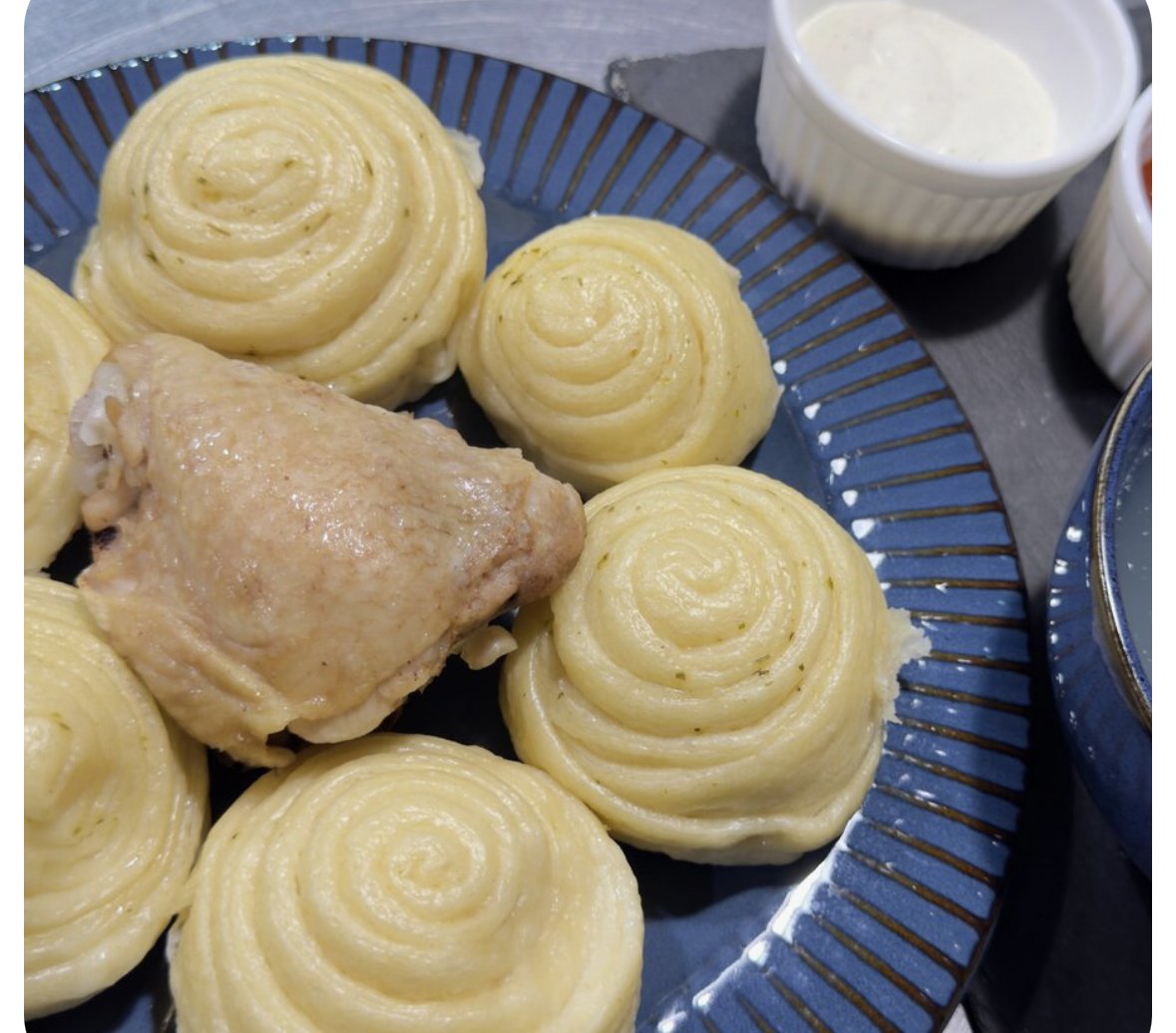 Хинкал Даргинский слоеный с курицей
